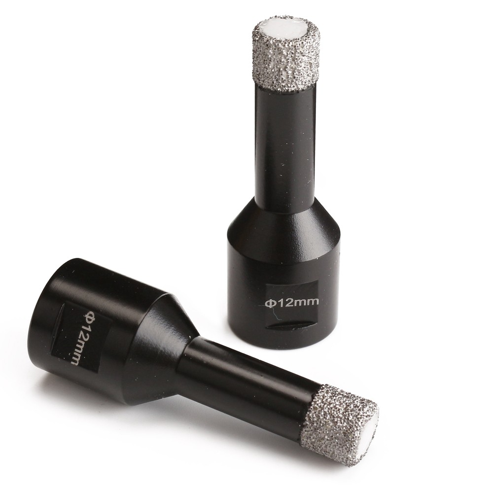 6-25mm M14 Thread Granite Vacuum Brazed Core Bits Stone Diamond Core Drill Bits