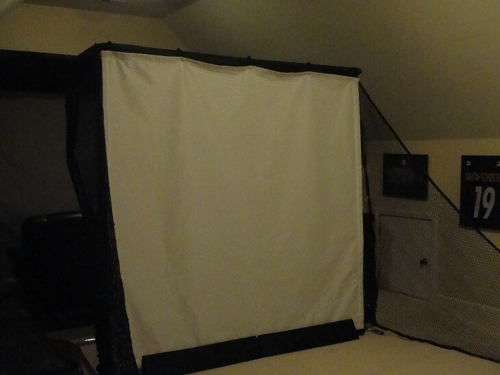 Golf Screen POLY MESH *DIRECT REPLACEMENT FOR NET RETURN**PADDED SCREEN**