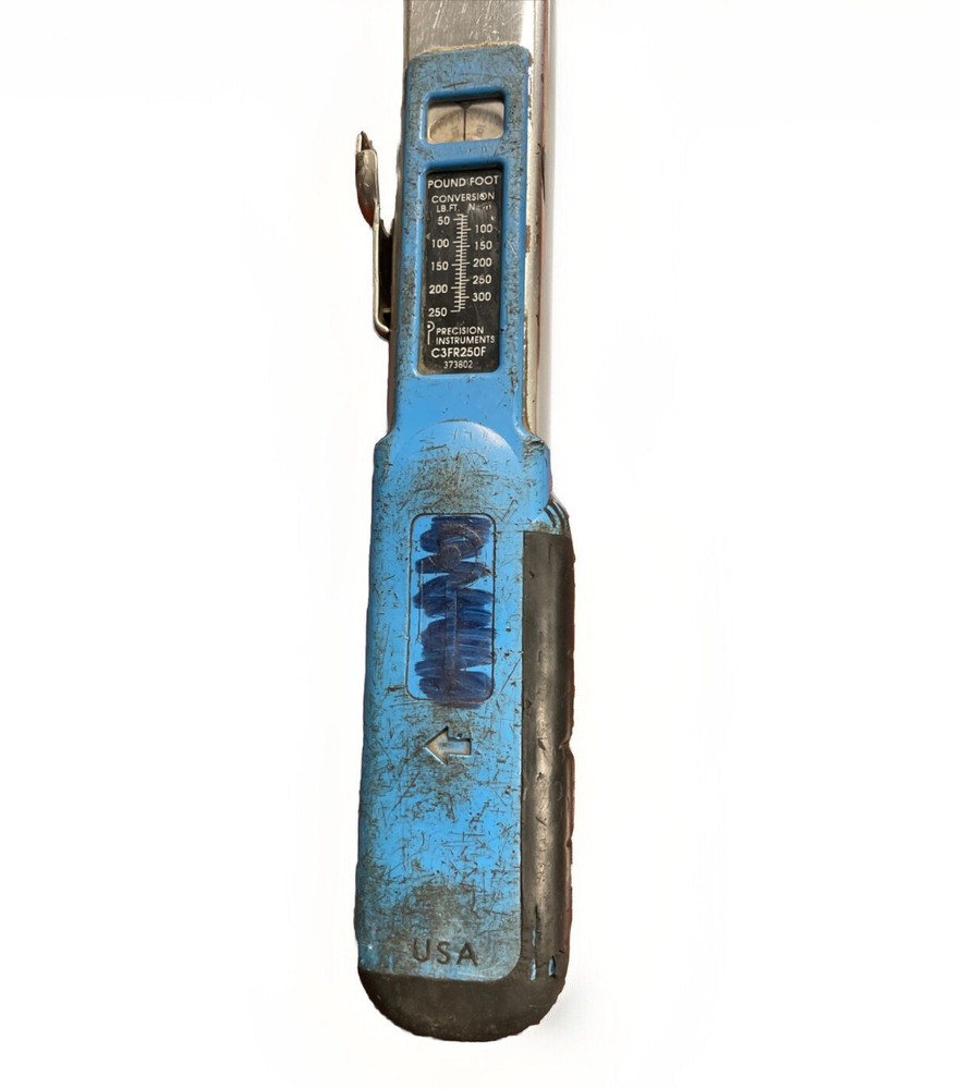 PRECISION INSTRUMENTS #C3FR250F 1/2" 40-250 ft-lbs (PREOWNED)