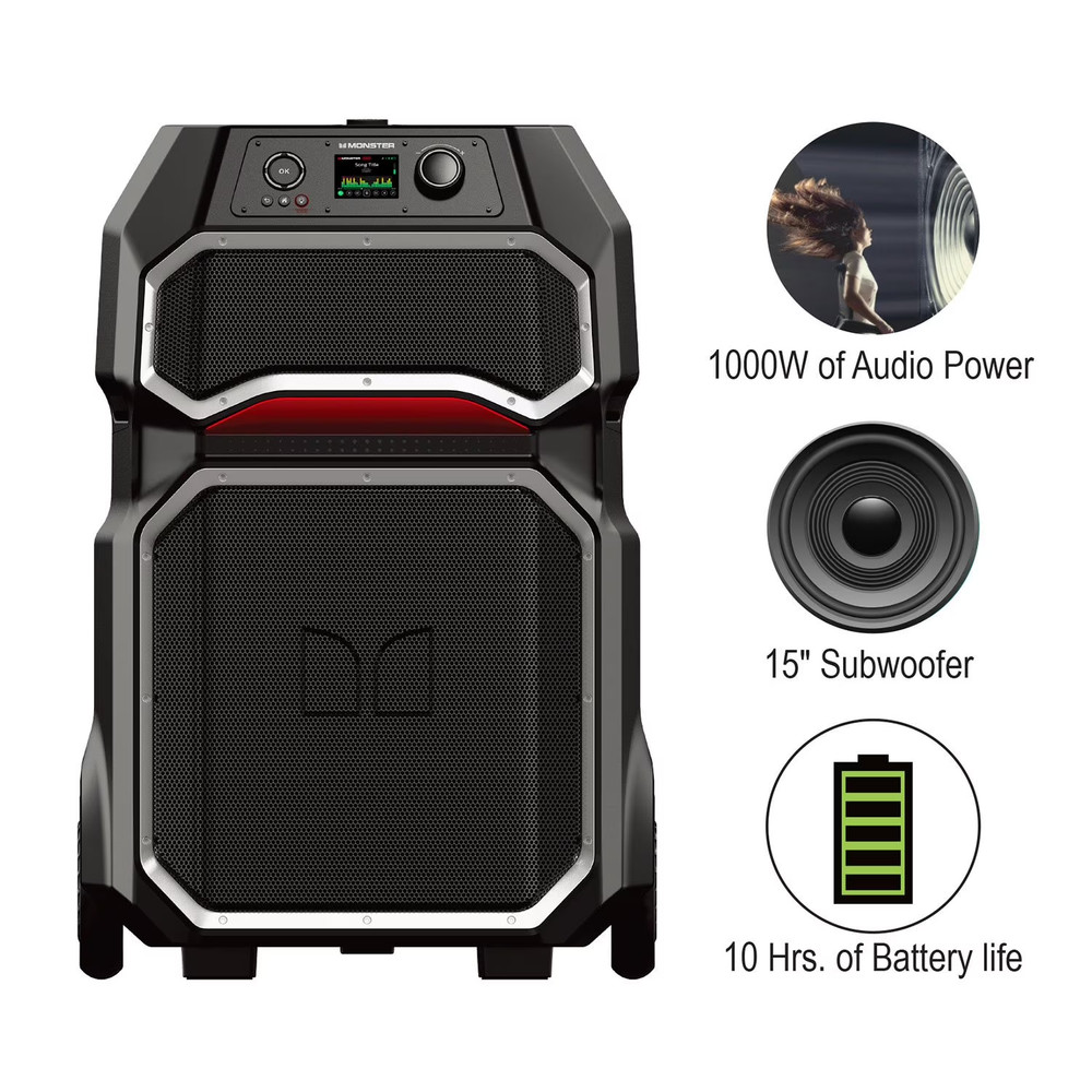 Monster Rockin Roller X Speaker