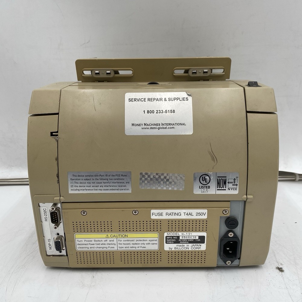 BILLCON BANKNOTE COUNTER MODEL N-131 TESTED