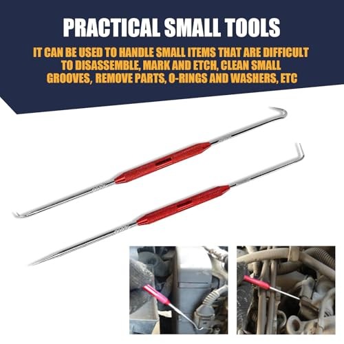 2 PCS Hook & Pick Set - 45° & 90° Tip Marking Tool & Scribe Puller for O