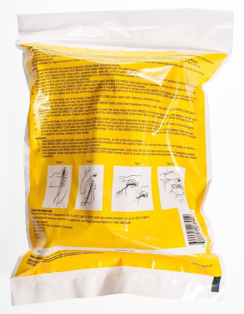 Eazi-Breed CIDR Cattle Insert, 10 ct