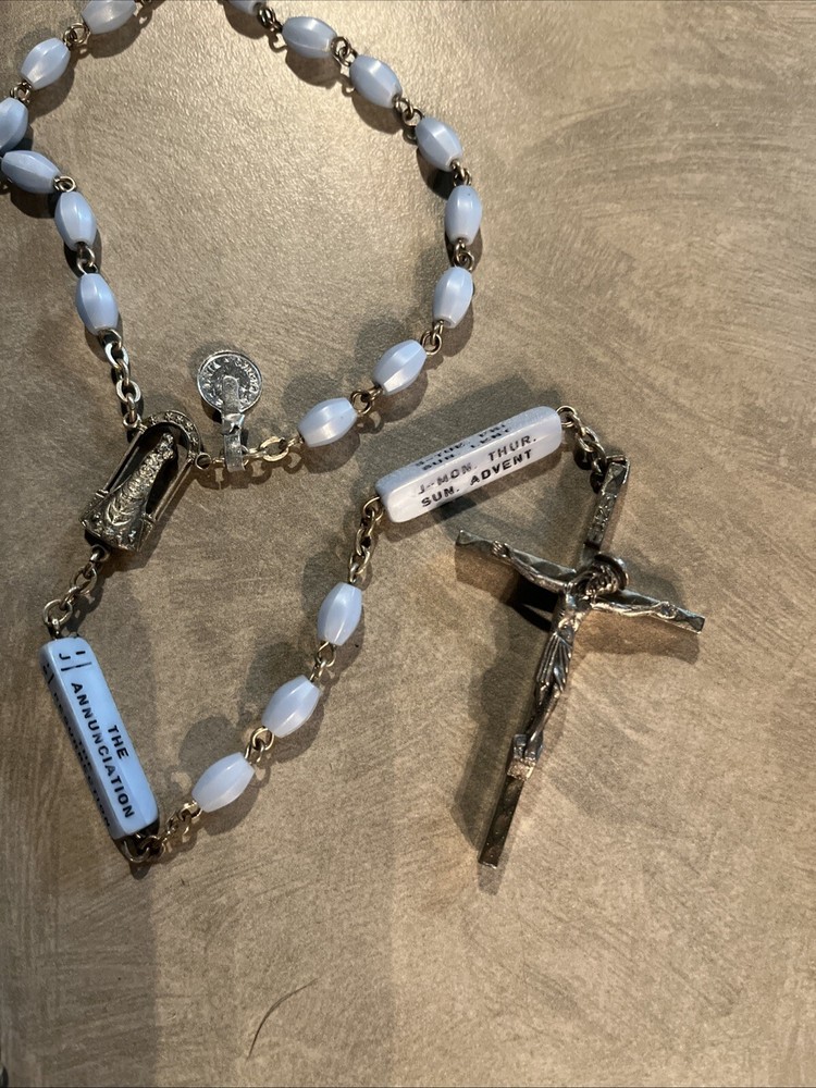 BEAUTIFUL VINTAGE CATHOLIC ROSARY #15