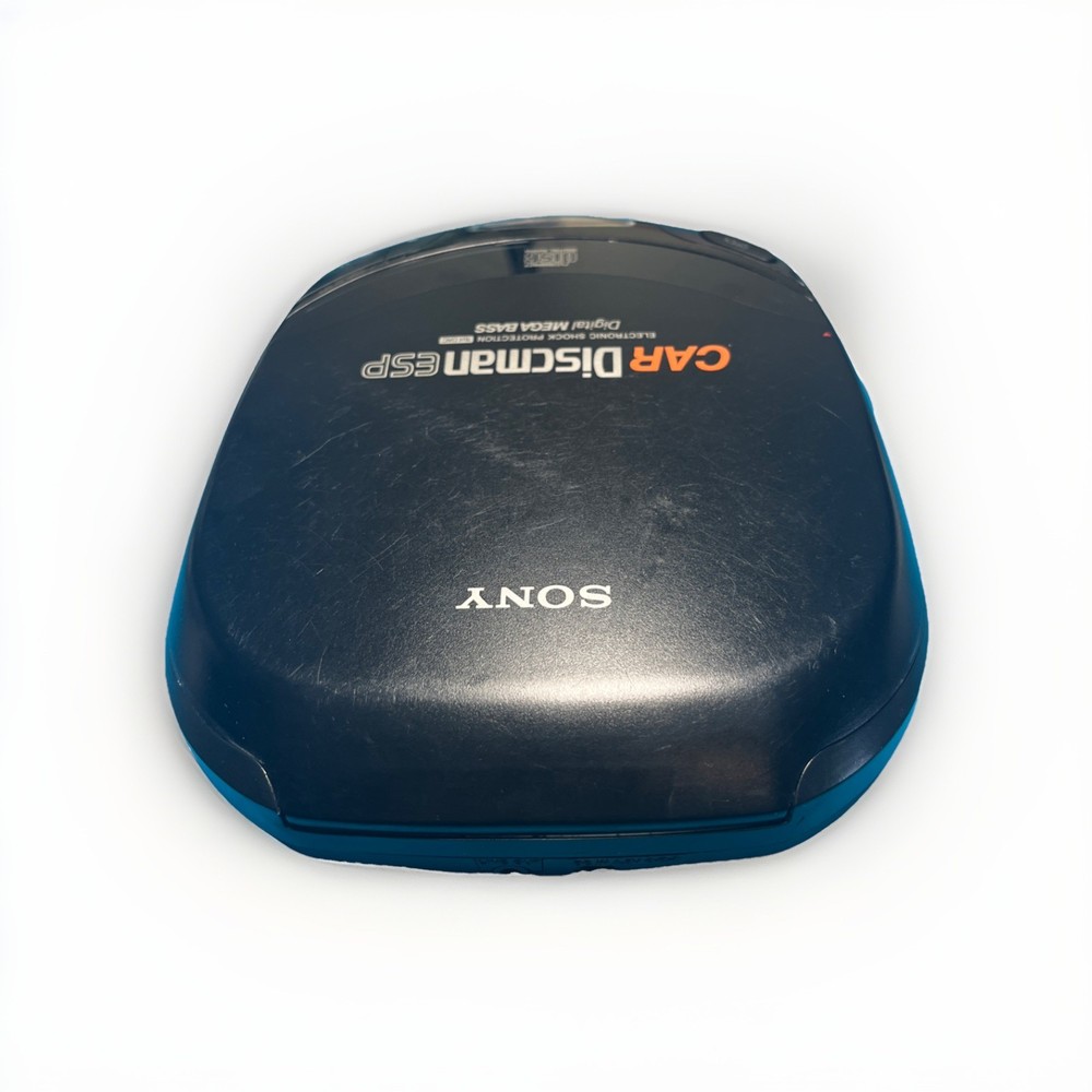 SONY Discman D-835K Portable CD Player, Tested, Serviced, Fully Working Bundle