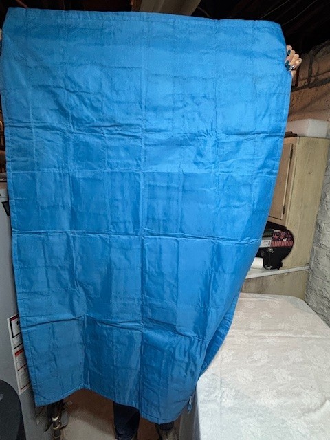 Large Patchwork Quilt - 58x72 - Hand made wall hanging