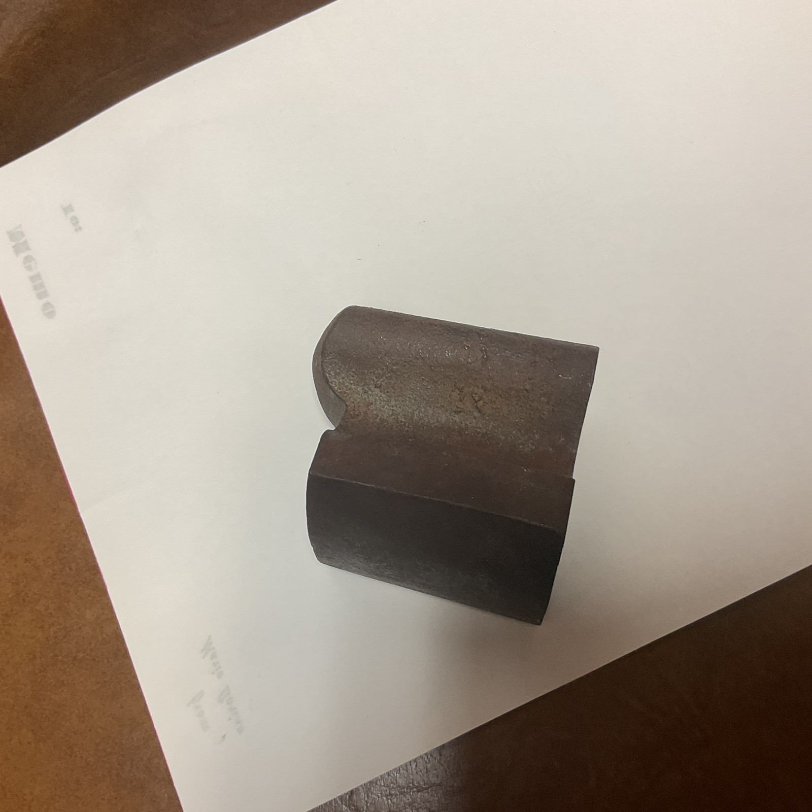 Vintage Auto - Body Shop Dolly/ Hand Anvil . No Markings.