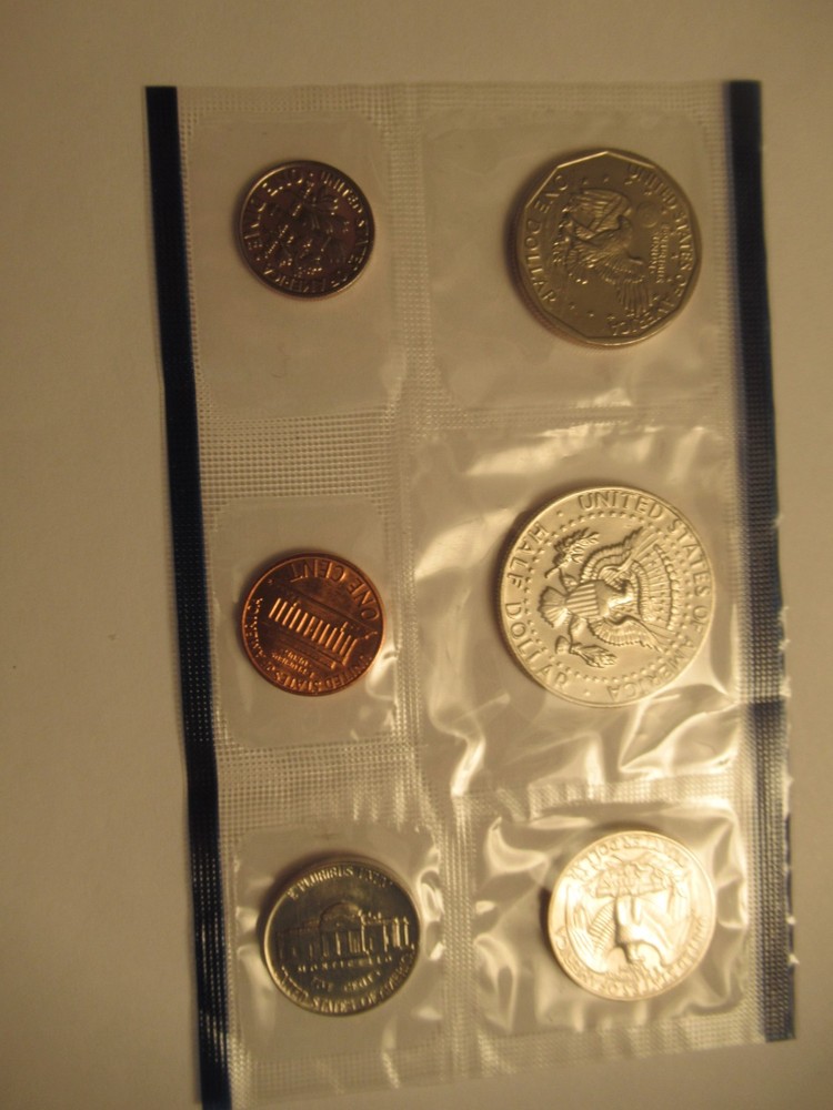1981 US Mint Uncirculated Set, US Mint Packaging