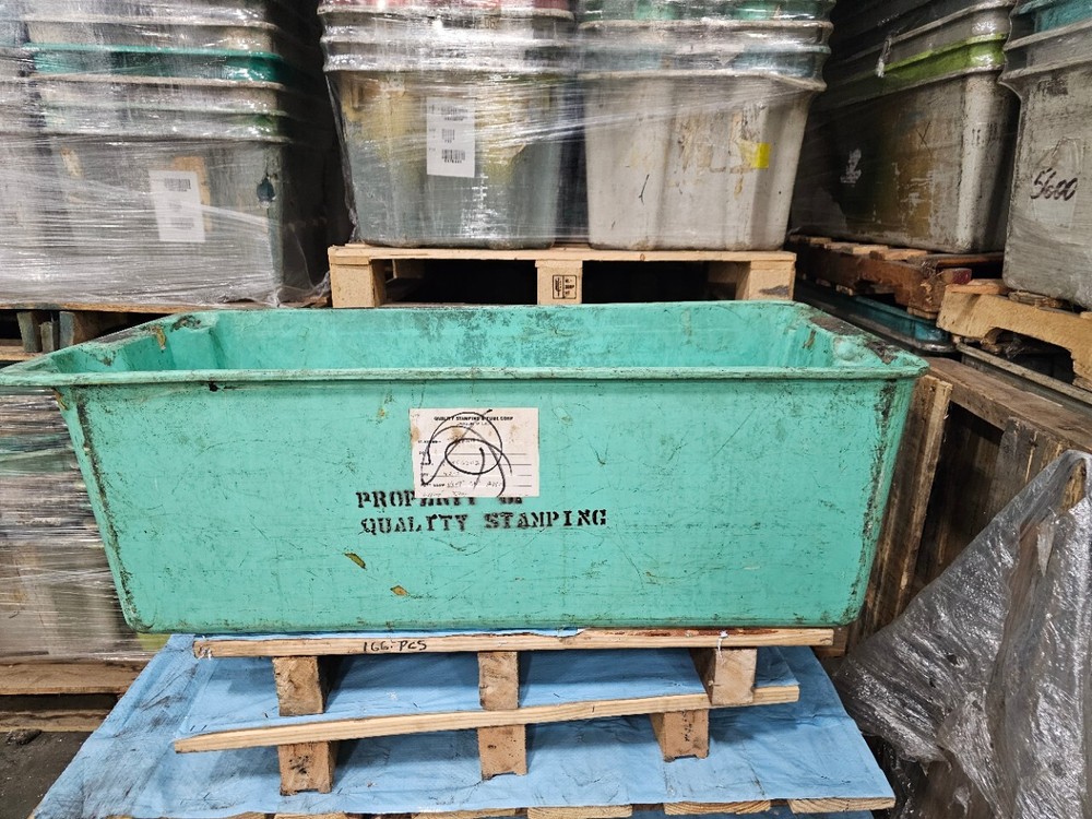 Stack & Nest Container, Fiberglass Reinforced Containers