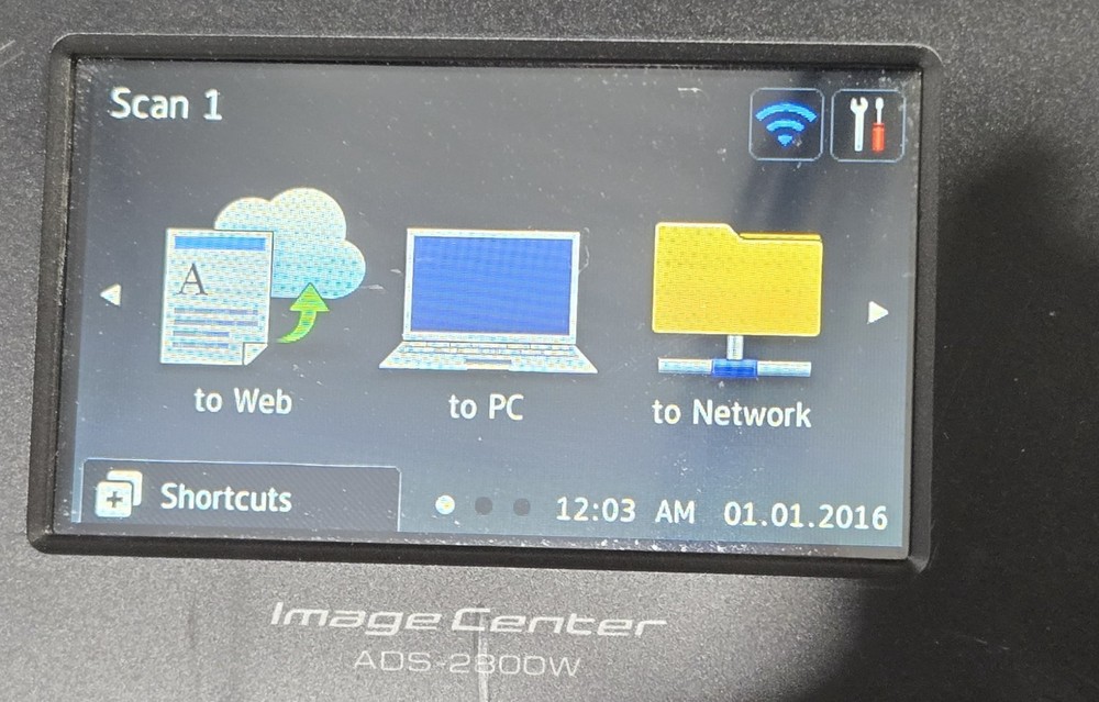 Brother ImageCenter ADS-2800W Wireless Document Scanner Tested Read