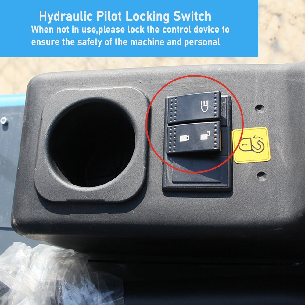 1.8 Ton Mini Excavator Hydraulic Diggers with KUBOTA Diesel Engine EPA PICK UP