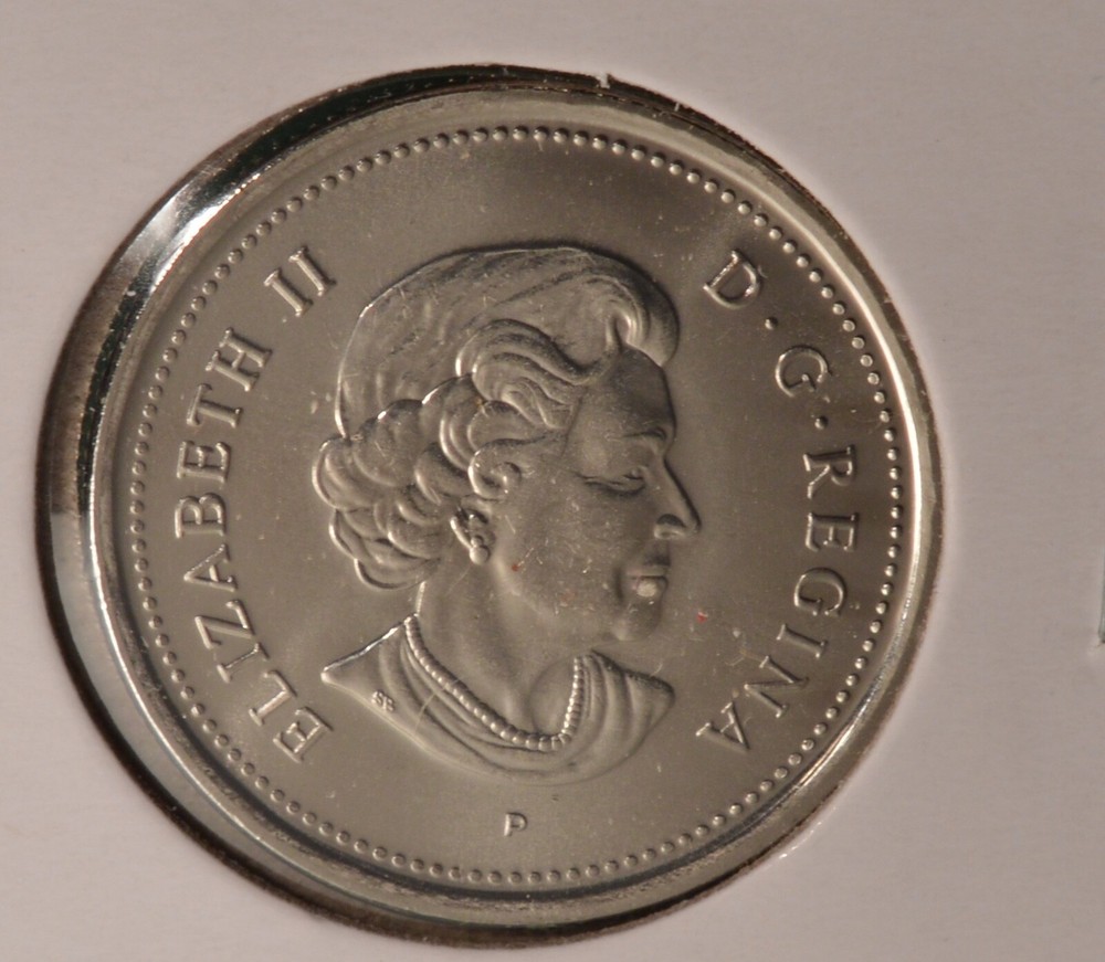 2005P - Canada 25 Cents - Veterans - Uncirculated