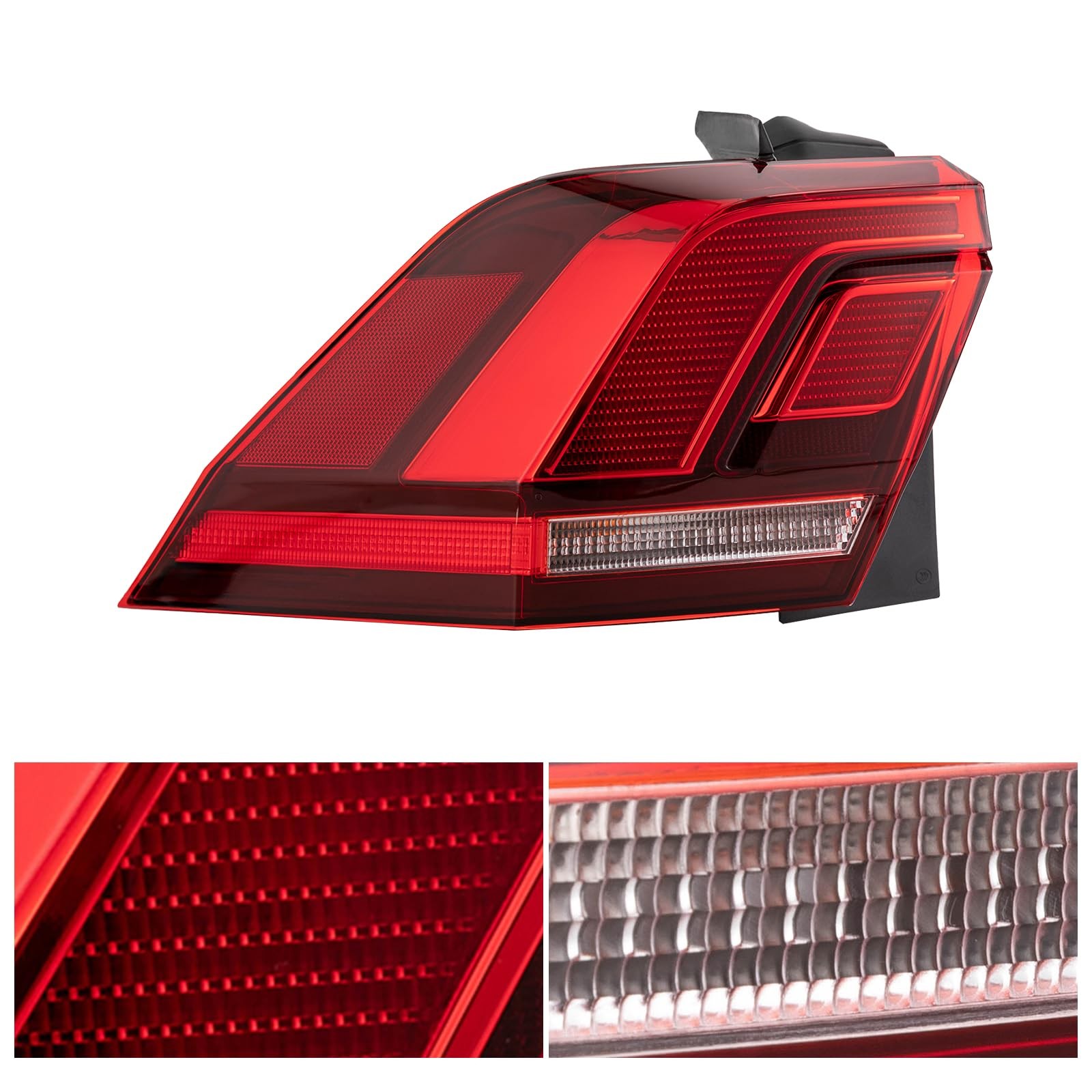 For 2018-2023Volkswagen Tiguann Halogen Taillights Assembly (Pair Set)