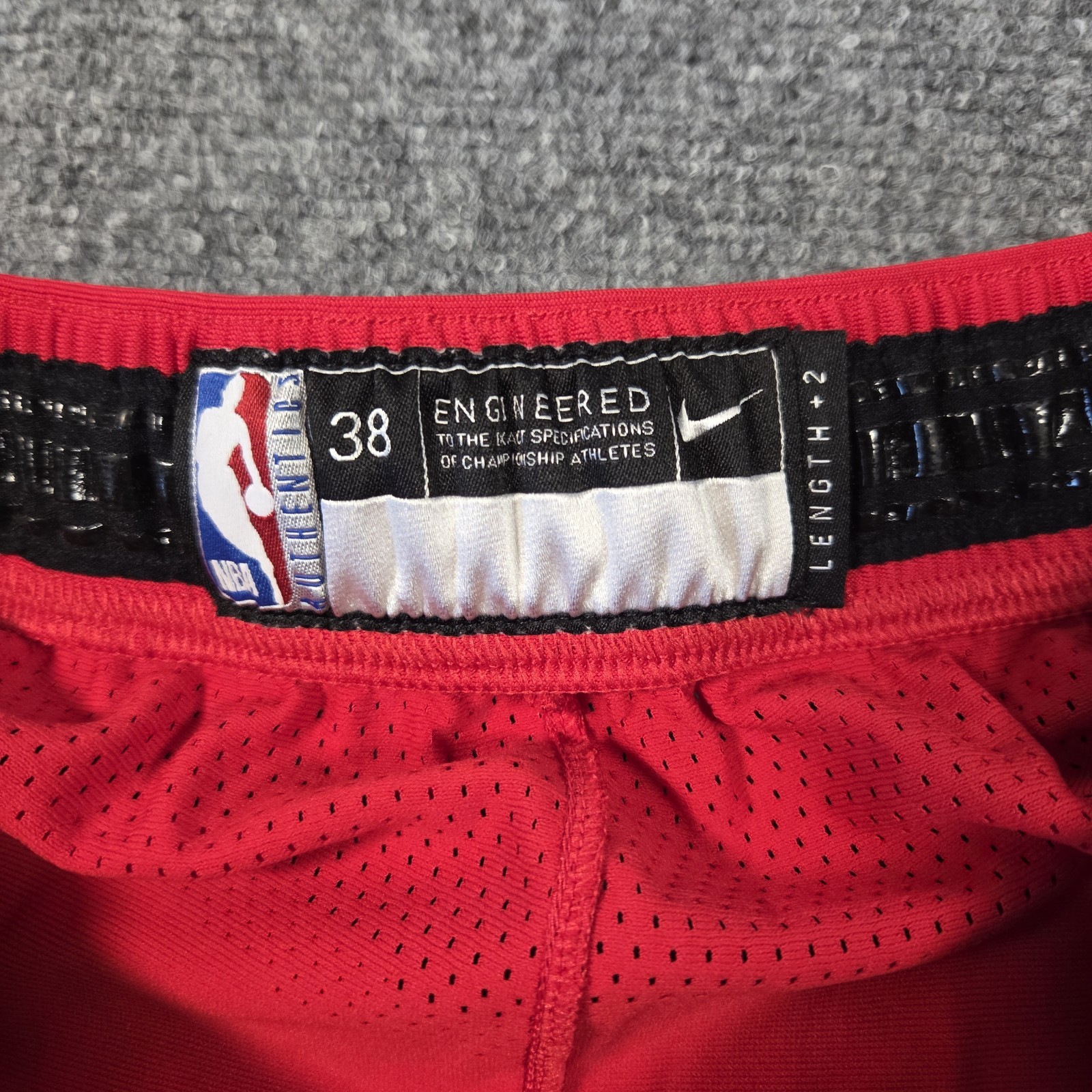 Washington Wizards Nike Shorts Mens 38 Length +2 Vaporknit Basketball NBA