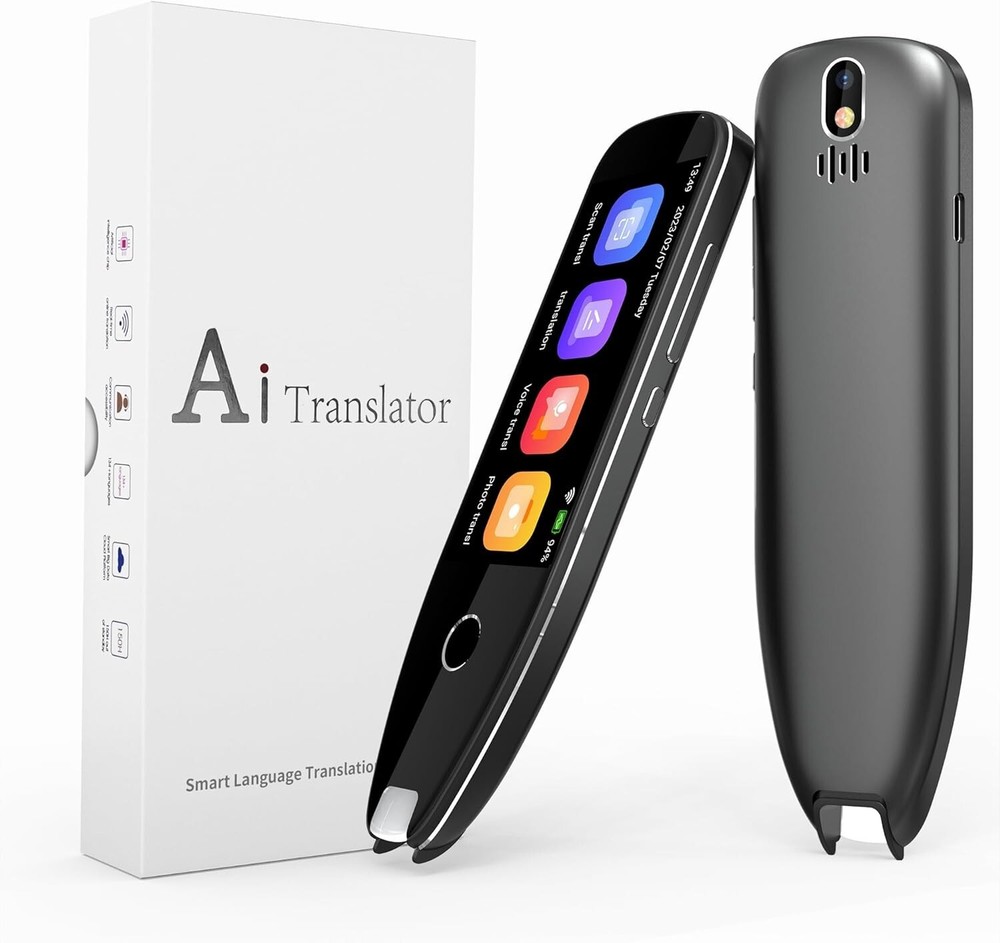 Navitomoon S7 Language Translator Pen, OCR Digital Pen Reader, Text