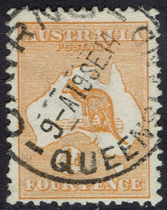 AUSTRALIA 1913 KANGAROO 4D USED