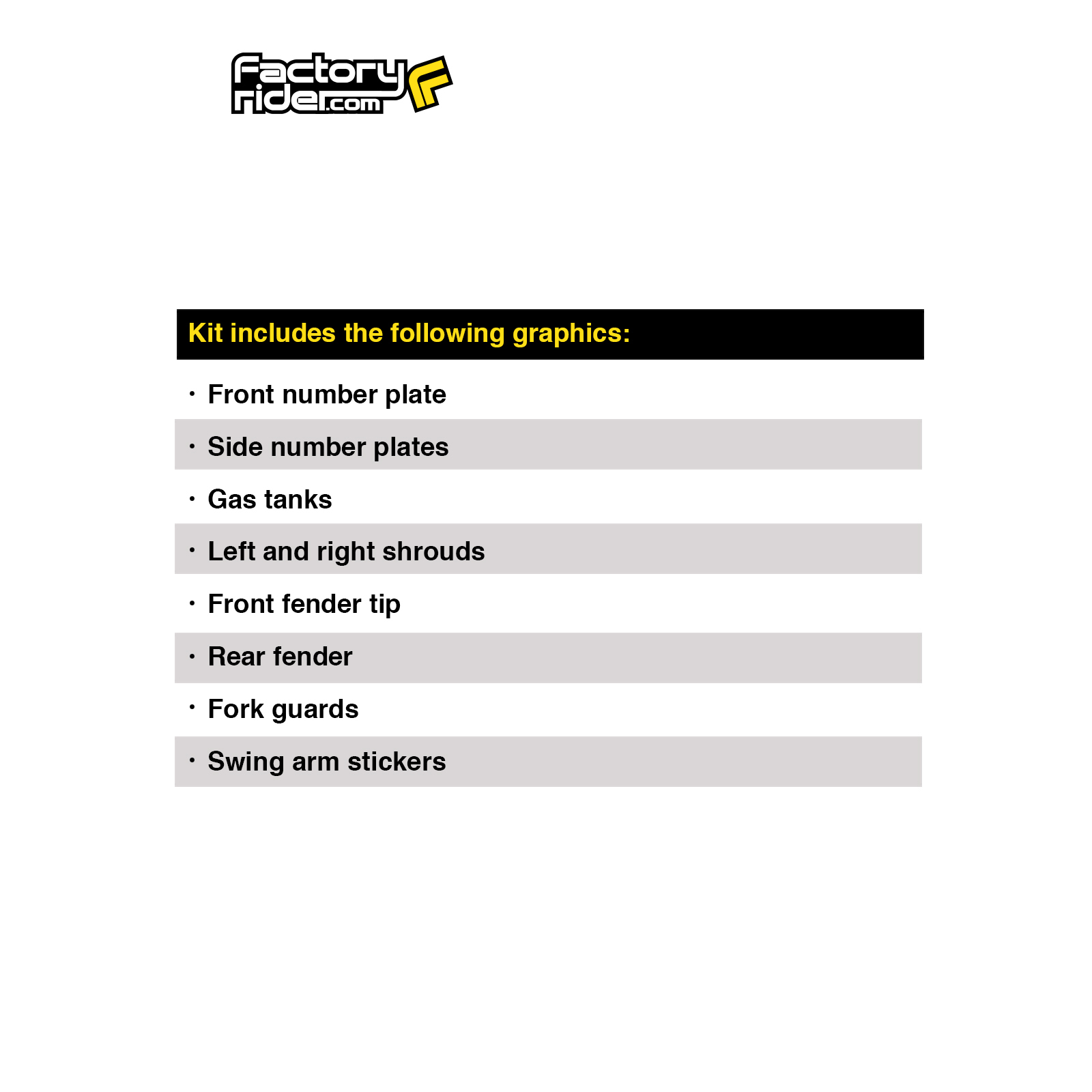 2023 Yamaha YZ 125 250 Hutten Metaal Yamaha Race Team Graphics Kit Plates[21-23]