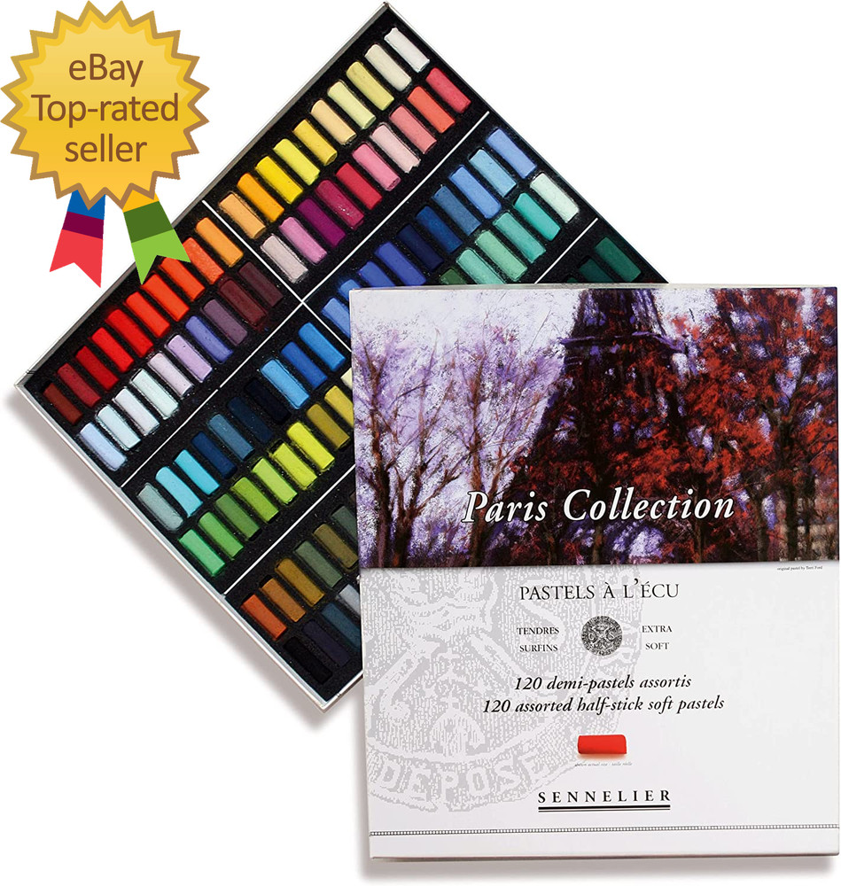 Soft Pastels Half Stick Set 120/Pkg-Paris Paris