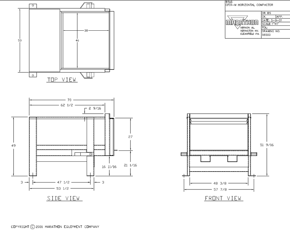 Commercial Trash Compactor