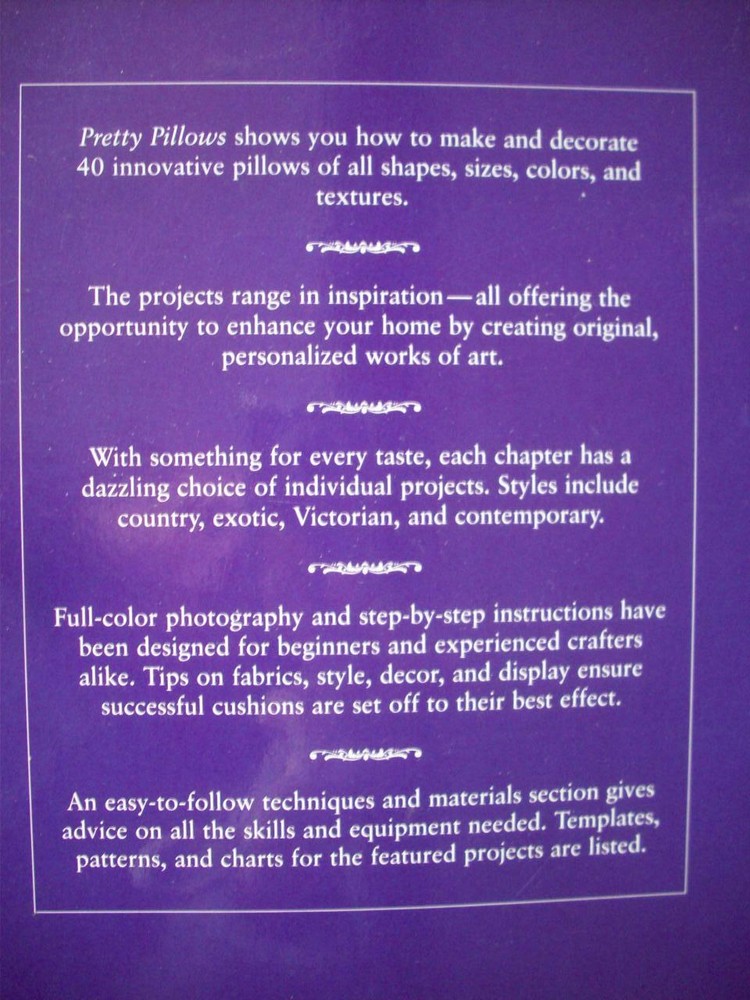 Pretty Pillows 40 projects for the home