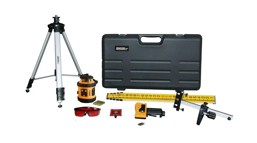 Johnson Self-Leveling Rotary Laser System 40-6517