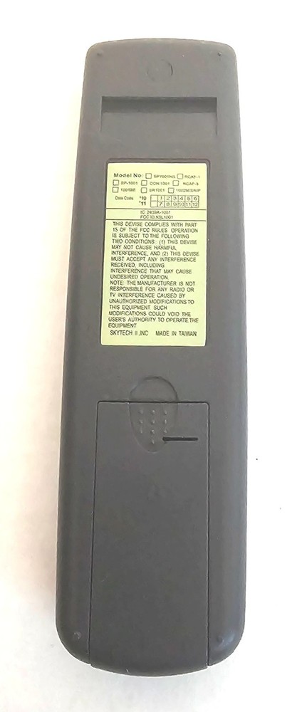 Genuine Skytech SP1001H/L Two Button On/Off Fireplace Remote Control