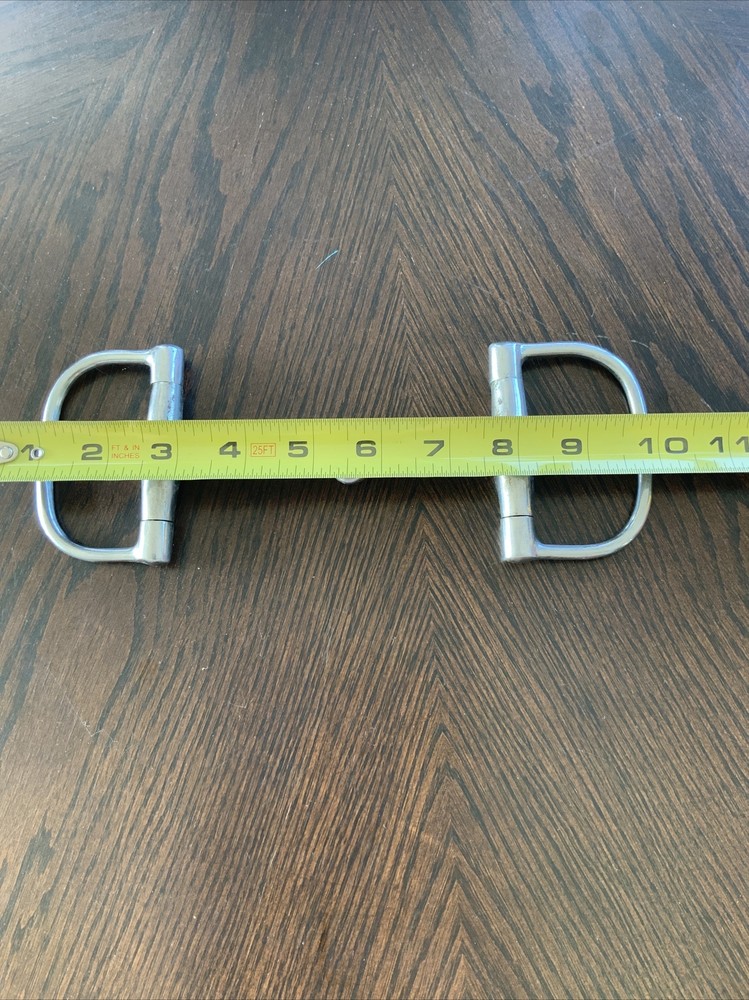 Equestrian D-Ring Snaffle Comfort Bit