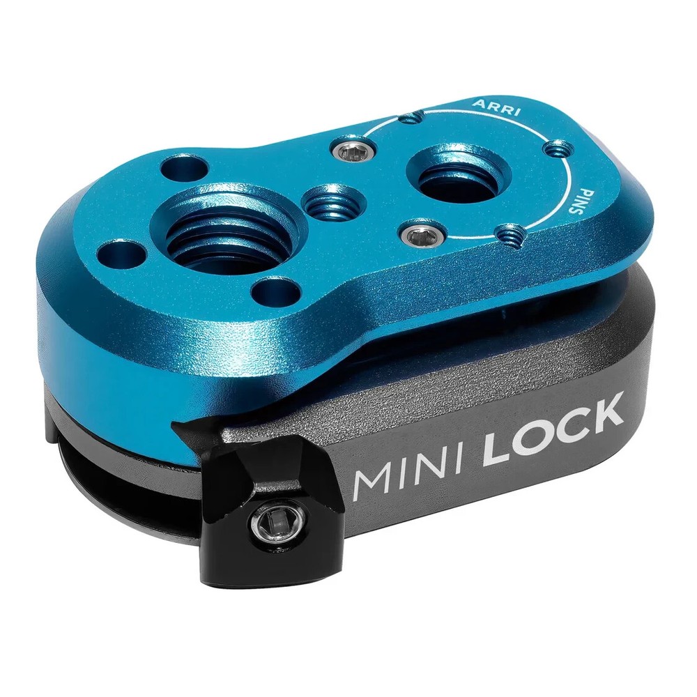 Kondor Blue Mini Lock Quick Release Plates for Professional Camera, Blue