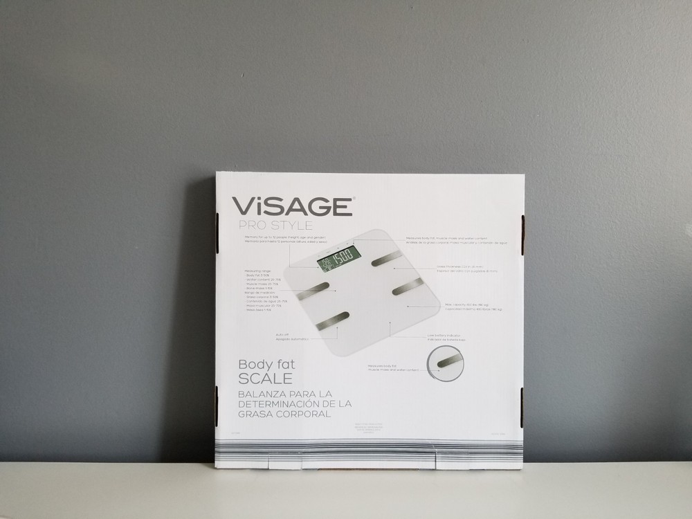 Visage Pro Style Body Fat Scale