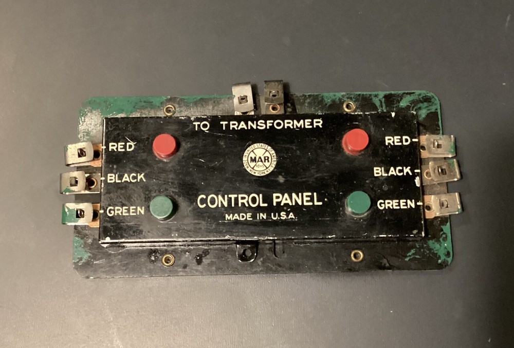 Marx O Scale Control Panel USA VINTAGE Model Train