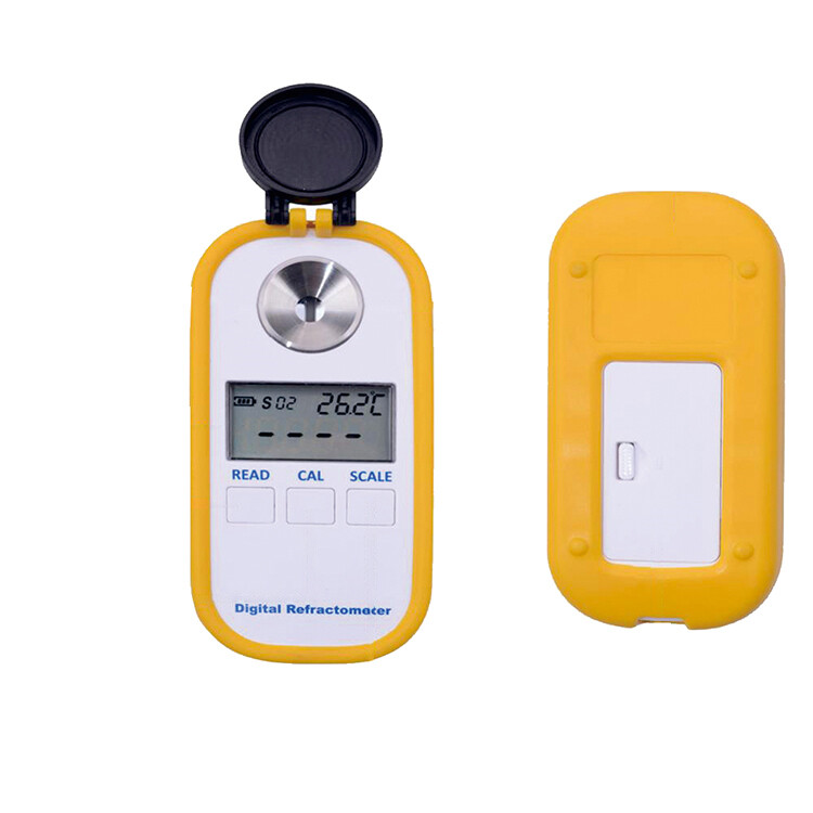 Digital Refractometer Brix Meter Sugar Content Tester for Fruit Juice Syrup Ade