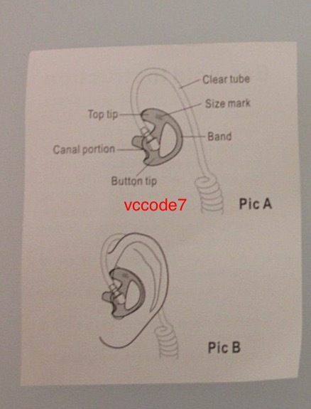 BUNDLE PACK FLESH GEL COVERT EARMOLDS ~ OPEN EAR INSERT~ HT XTS PR CP XPR
