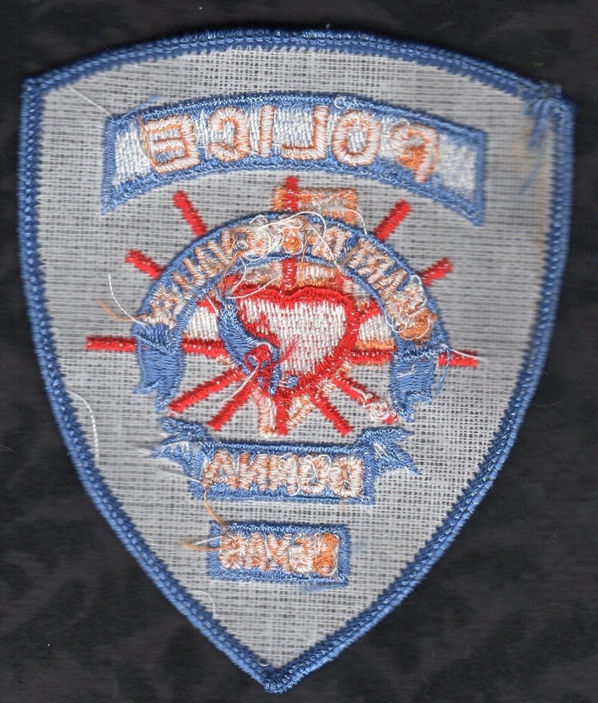 Donna Texas Police Shoulder Patch