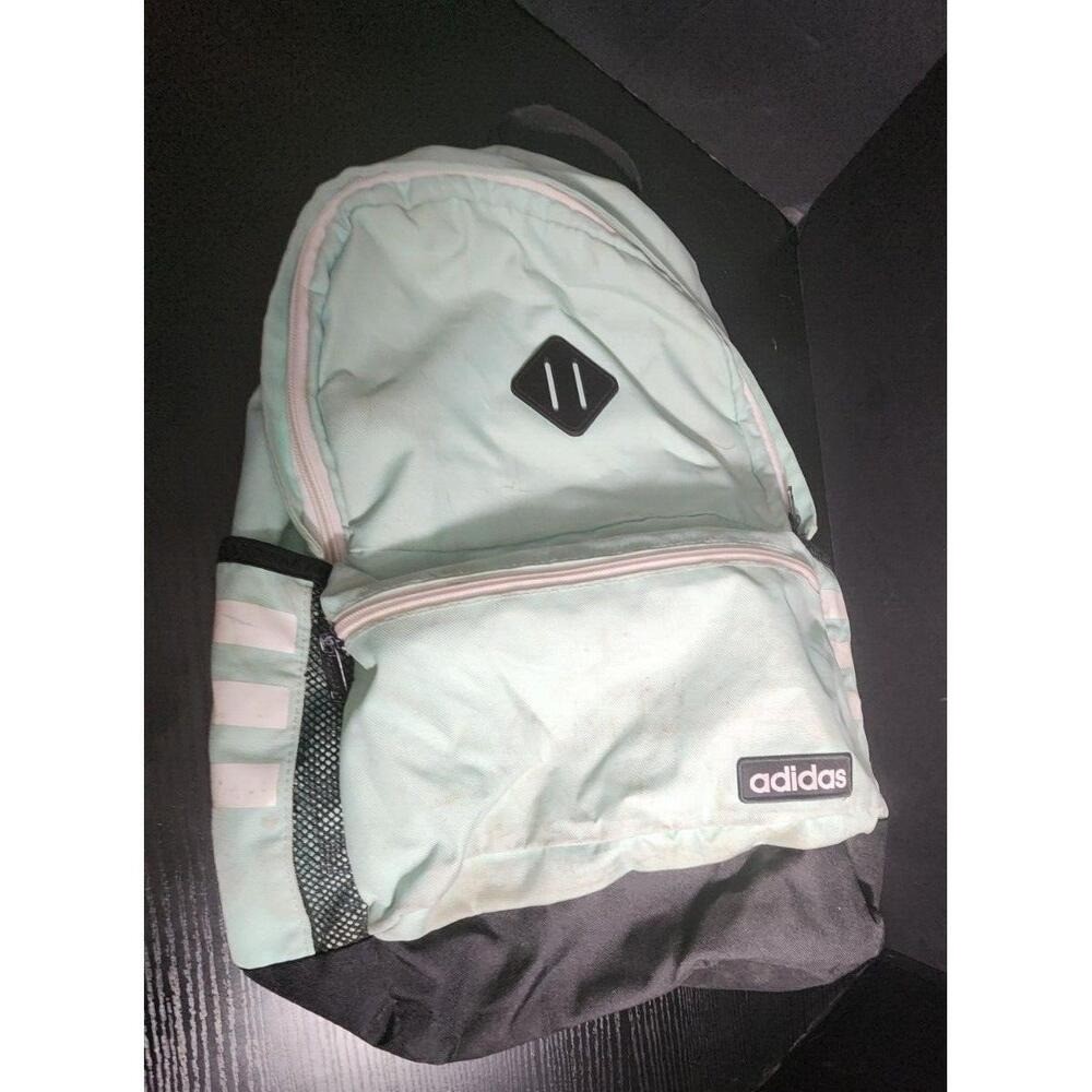 Adidas Backpack Bookbag 18 inch Mint Green
