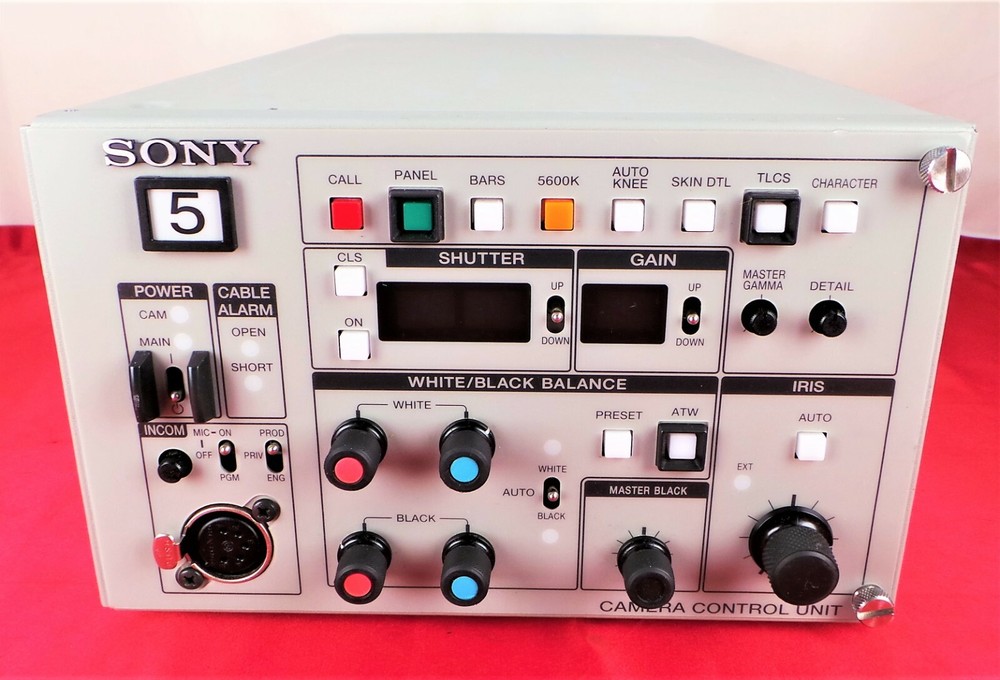 Sony CCU-TX50 Triax SDi Camera Control Unit DXC Cameras