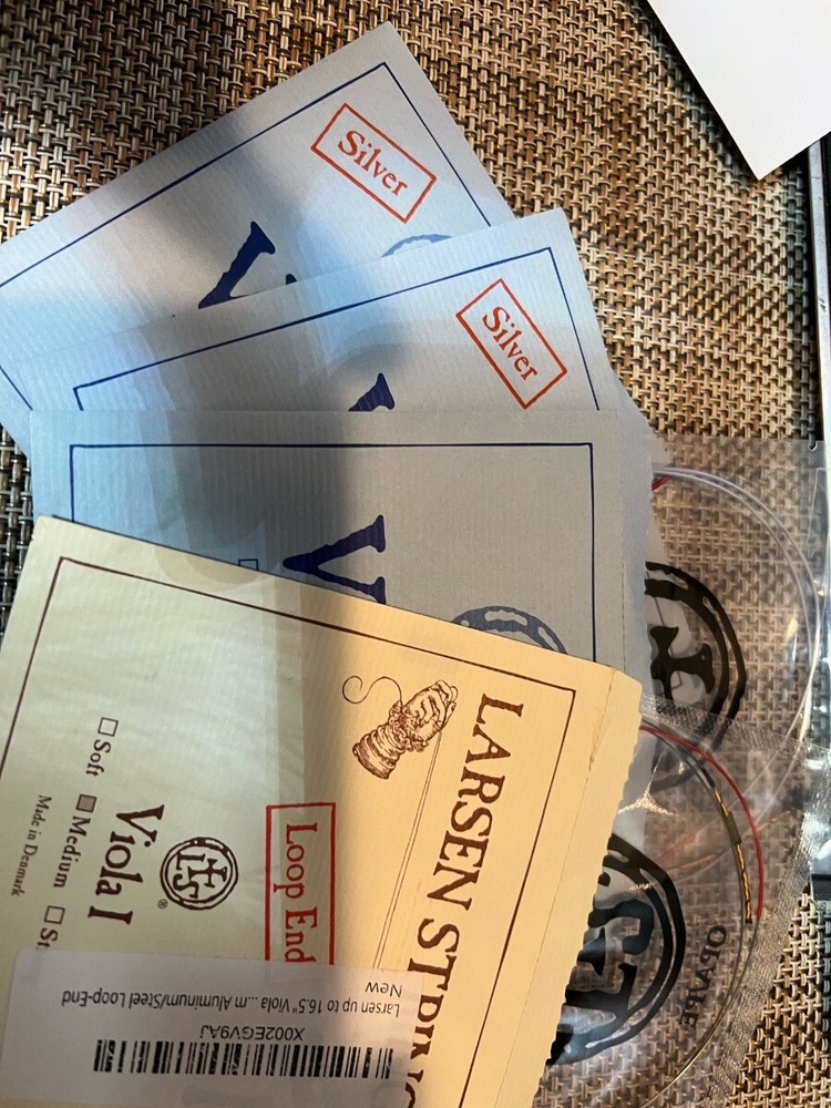 Larsen Viola Strings Set Loop A Strings