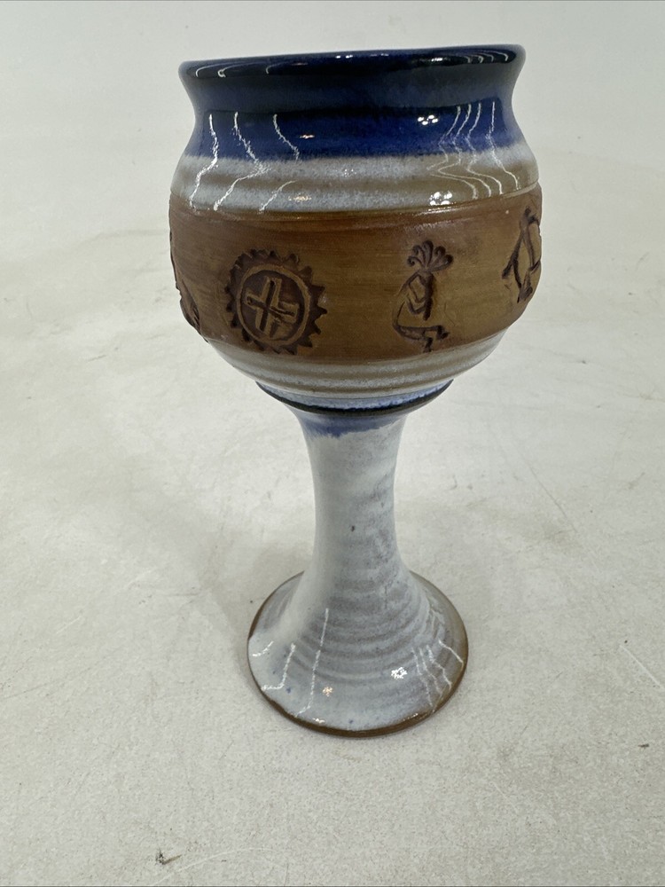Sunrise Pottery Vase Handmade and Signed