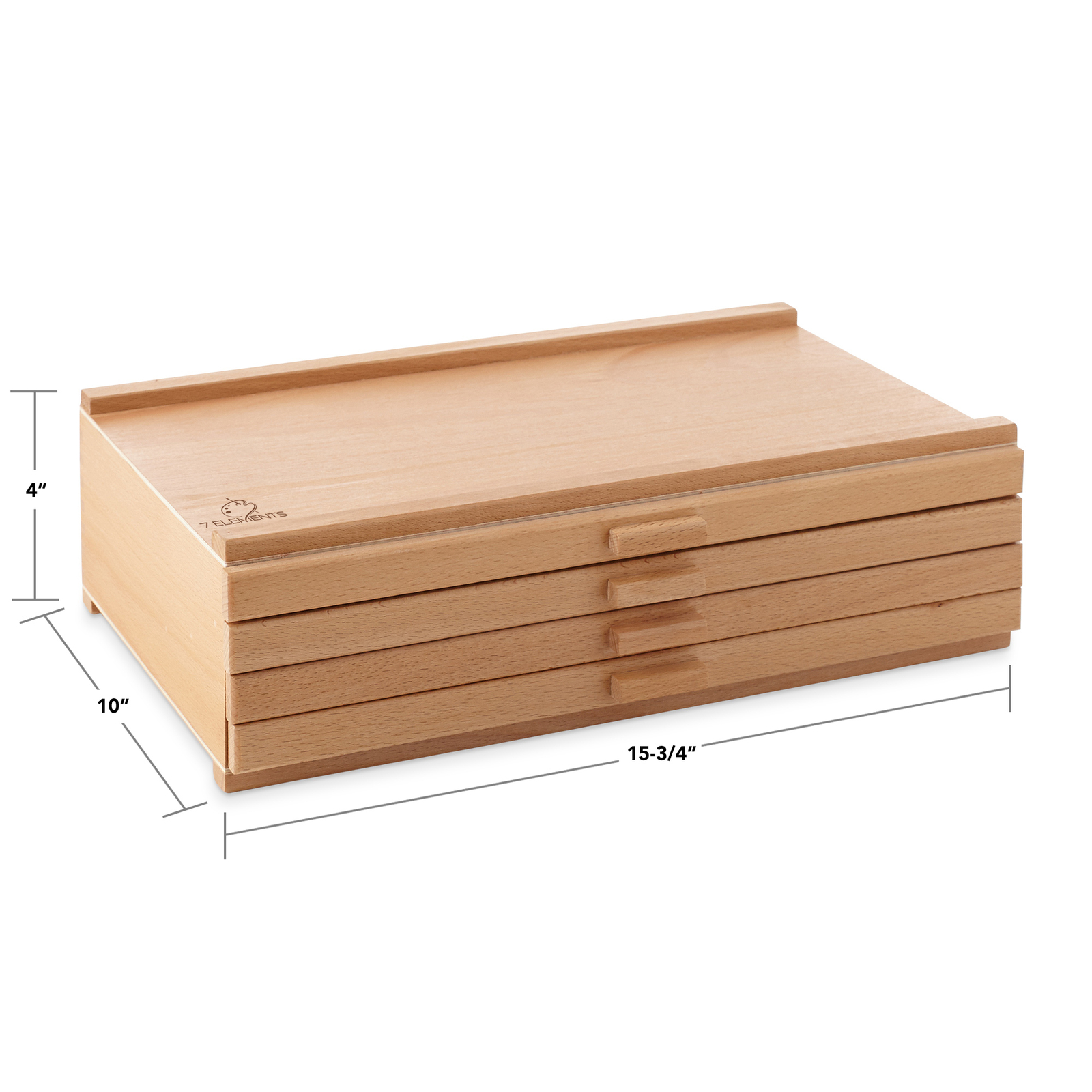 Artist Wooden Multi-Drawer Storage Box for Pastels, Pencils, Brushes and Tools