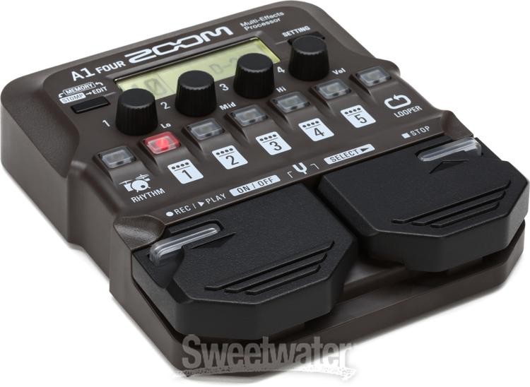 Zoom A1 Four Acoustic Instrument Multi-Effect Processor