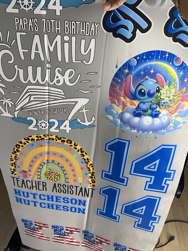 Dtf Two Head 24”Machine