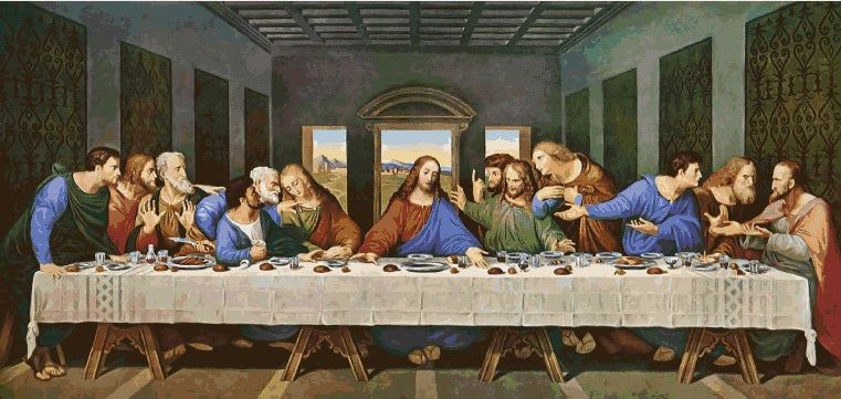 The Last Supper by AustinThreadCrafts cross stitch pattern