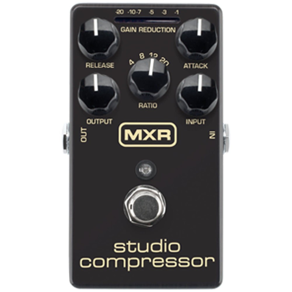 MXR M76 Studio Compressor Pedal w/ 2 Patch Cables