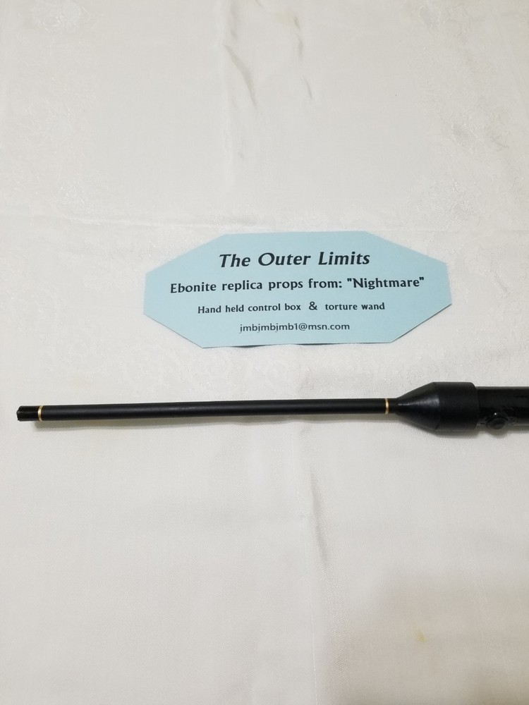 Outer Limits to scale working replicas. Ebonite props. from Nightmare. Box,wand.