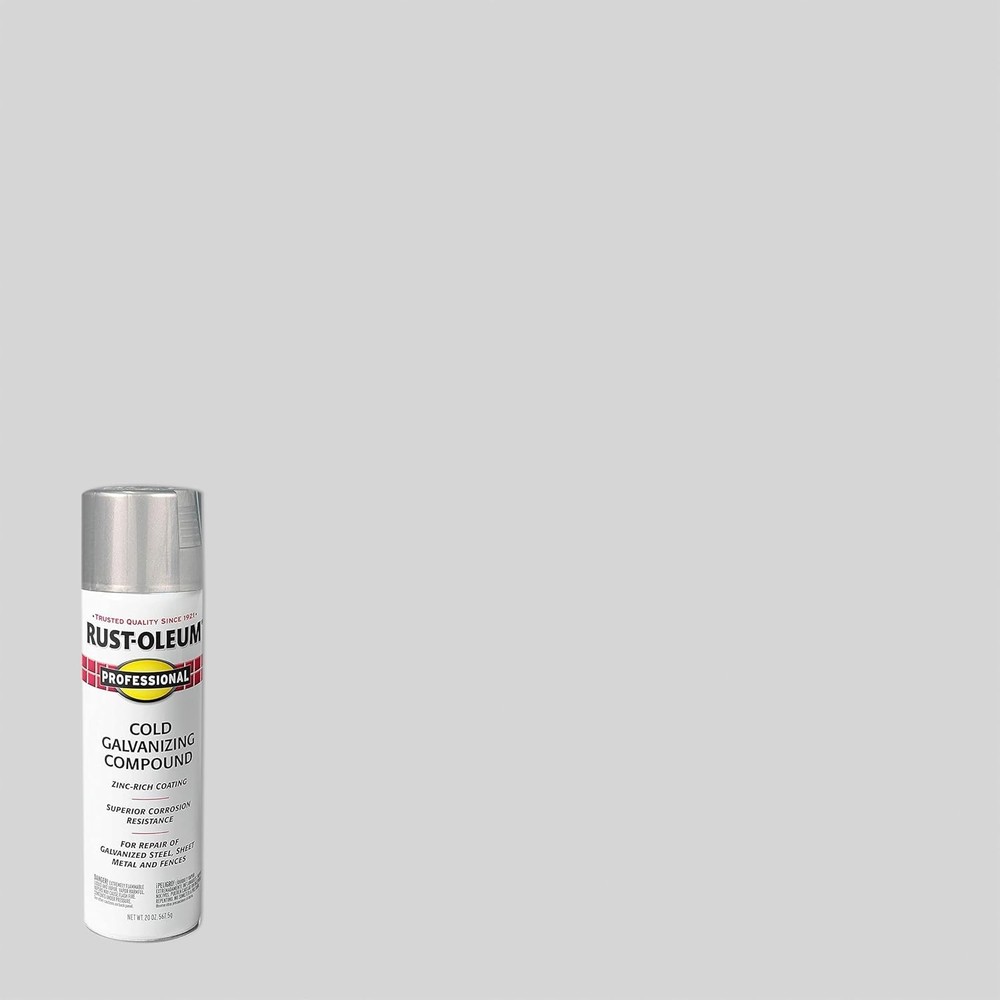 20 oz Rust-Oleum 7585838 Cold Gray Professional Galvanizing Compound Spray