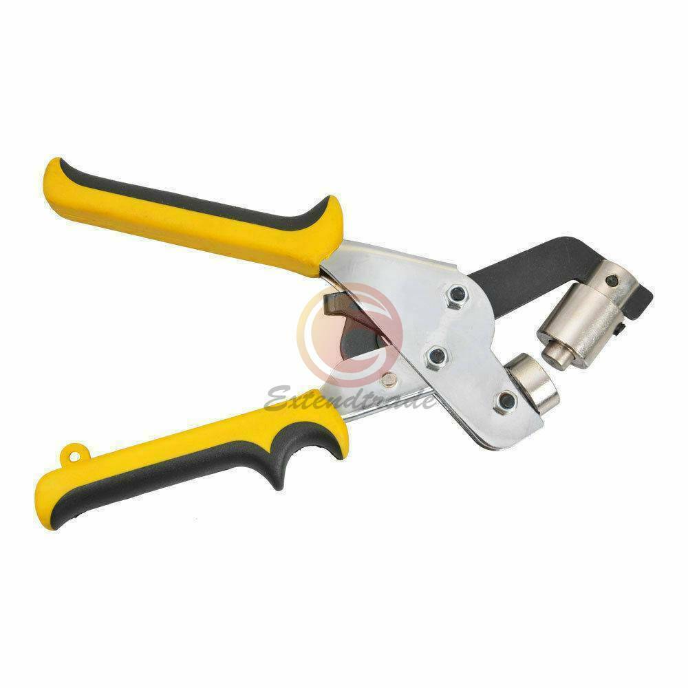 Mini Hand Press Grommet Punching Machine Tool for Eyelet #4 (10.5mm)