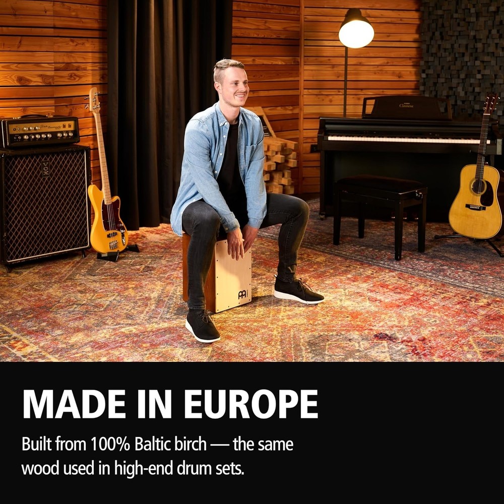 Baltic Birch Jam Cajon Drum - Handmade in