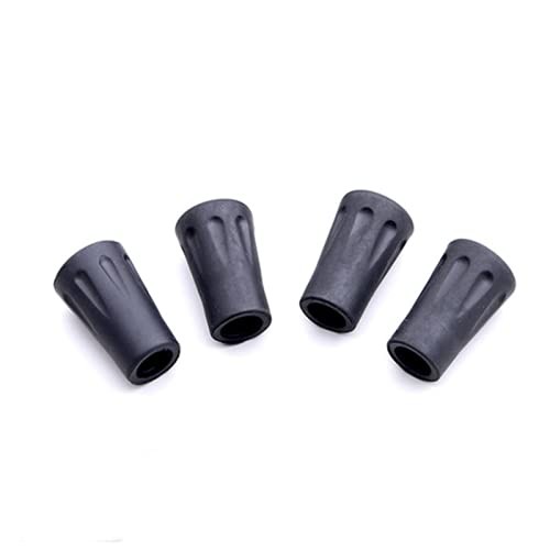 Walking Stick Tips Rubber 4 Pack Trekking Pole Tips_4pcs