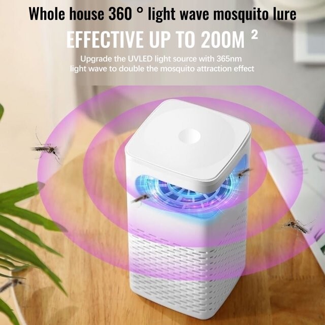 New Mosquito-Killer Light USB Smart Optically Controlled Killing Lamp