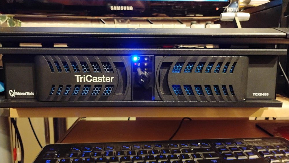 Tricaster TC460 (upgraded from 455) with CS40 Control surface