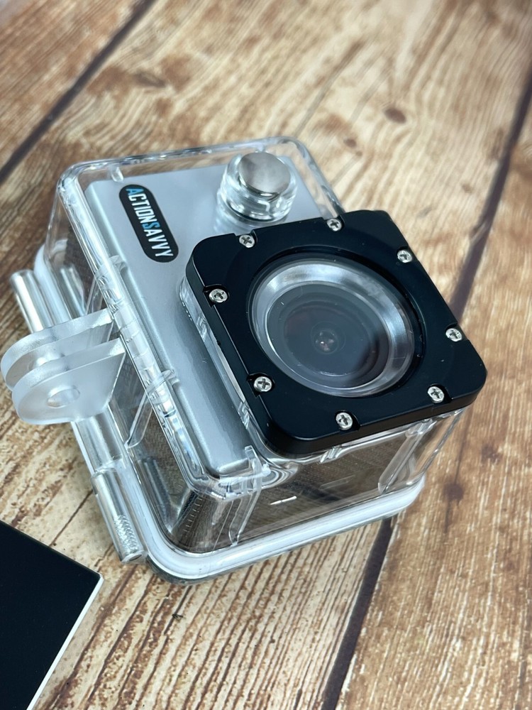 Action Savvy Camera And Attachments 007 New Open box